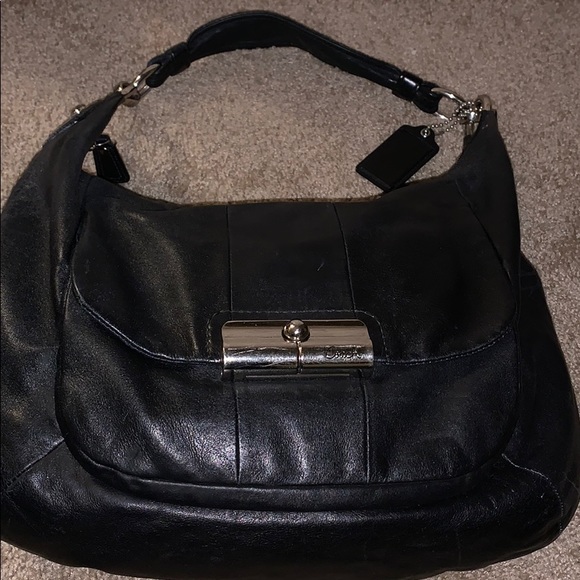 Coach Handbags - Coach  Large Kristin Leather Hobo